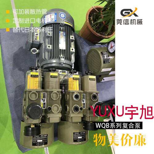 宇旭WQB50-P-VB-03代替CBX50-P-VB-03干式无油旋片泵自动化吸气泵