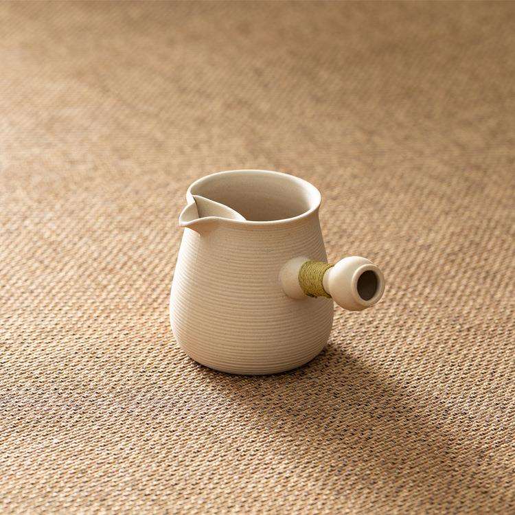 围炉煮茶白泥煮茶器罐罐茶壶大炭炉侧把煮茶壶打边炉烤奶罐茶室内