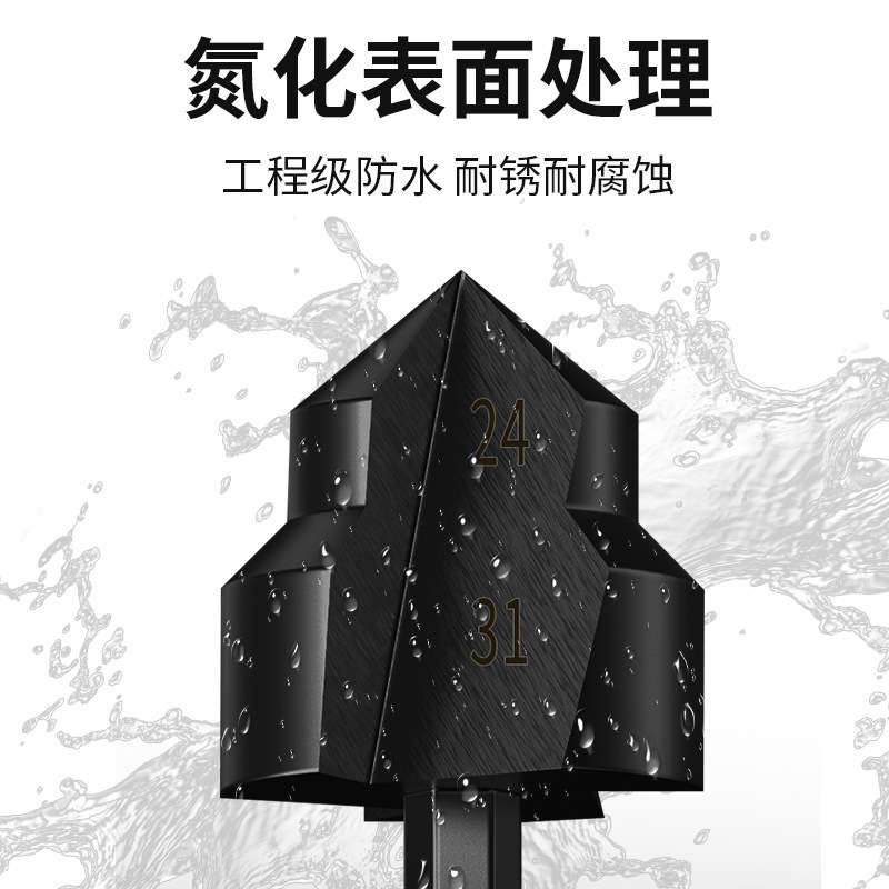 三刃六角柄PPR提口钻头水管扩孔钻20/25/32阶梯钻内丝钻头