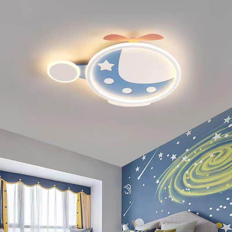 新款儿童房间月亮云朵星星吸顶灯简约现代创意飞机男女孩卧室灯具,模玩/动漫/周边/娃圈三坑/桌游,模型制作工具/辅料耗材,淘宝优惠券,粉丝福利购,淘宝优惠卷
