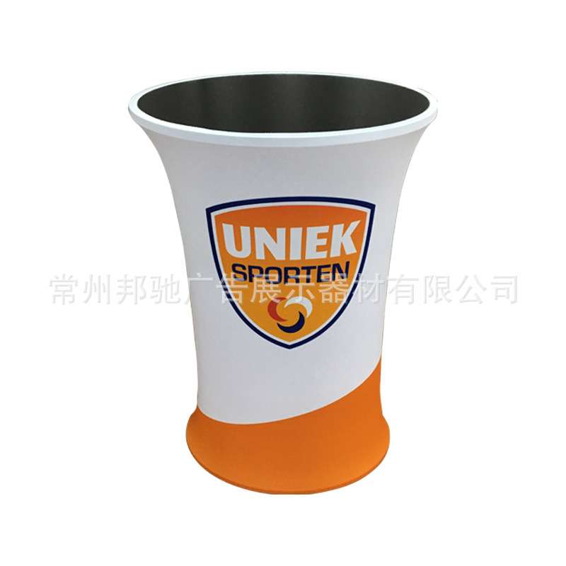 展架广告前台 展柜促销台 快幕秀常州邦驰 热转印广告厂家直销