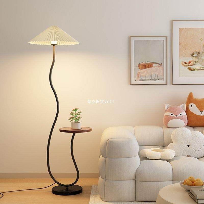 奶油风沙发旁边的落地灯客厅边几置物茶几卧室床头百褶立式台灯具,鲜花速递/花卉仿真/绿植园艺,割草机/草坪机,淘宝优惠券,粉丝福利购,淘宝优惠卷