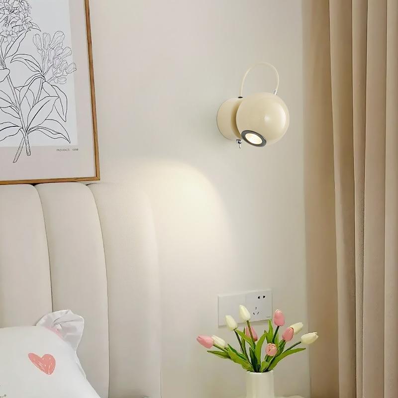 意大利Minibox磁吸壁灯复古中古客厅墙灯法式奶油风卧室床头壁灯