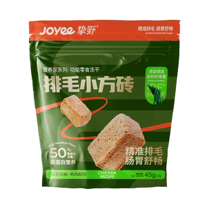 挚野生骨肉排毛冻干猫草小方块营养猫咪化毛片猫草棒猫冻干零食T