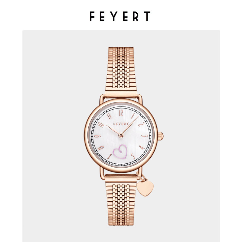 FEYERT时尚小圆表女简约新款手表