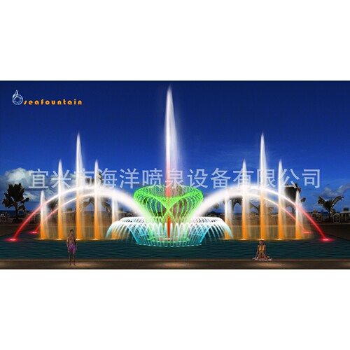 供应各类喷泉设备、音乐喷泉、程控喷泉