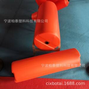 藕塘种植区水面拦截浮排生活区河流垃圾拦污浮筒