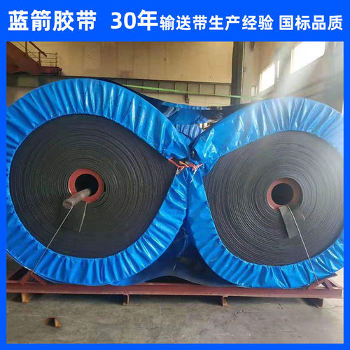 河北蓝箭厂家 供应输煤阻燃皮带 EP200 B650mm煤矿运输带