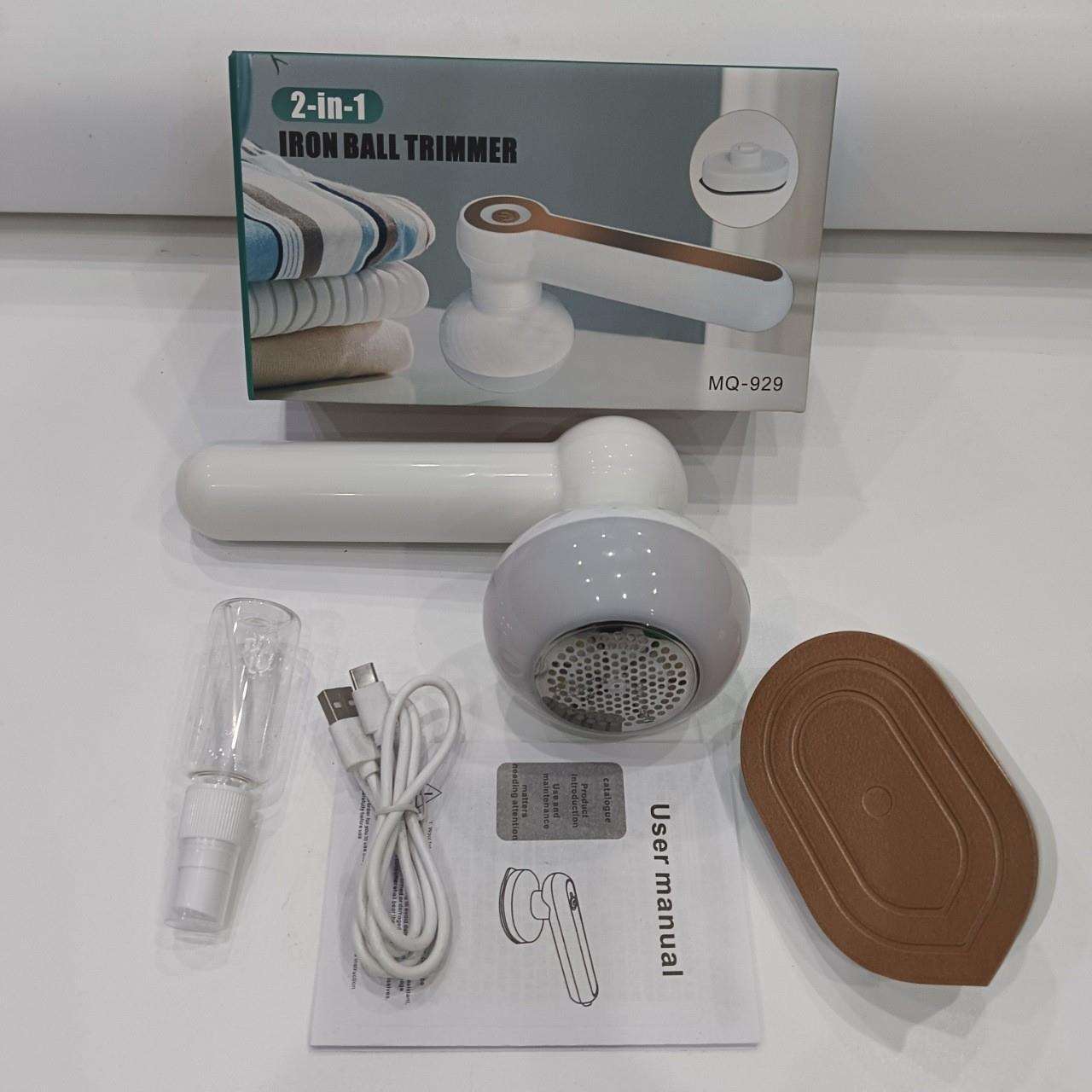 新款二合一熨斗毛球修剪器多功能续航熨烫毛球器充电家用挂烫平熨