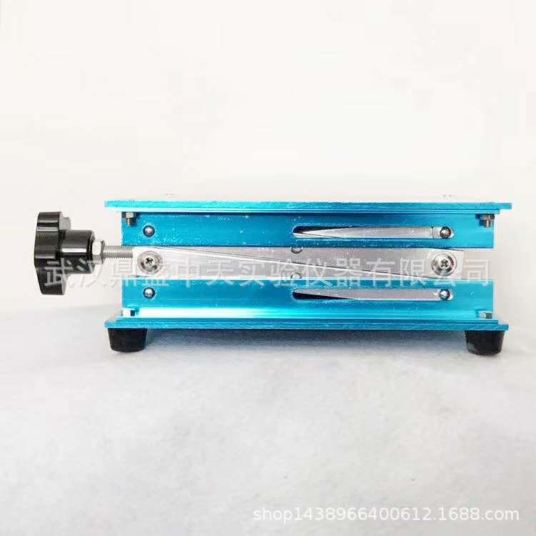 不锈钢升降台15*15cm 实验室小型升降台 可手动调节