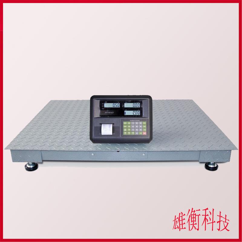 针式标签打印电子地磅 量程1-3吨可以打印小票保存电子地磅秤