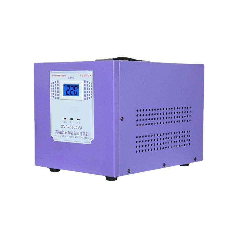高精度全自动交流稳压器 svc-5kva 稳压器高精度稳压器机床大功率