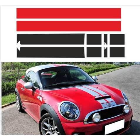 适用于宝马 For Mini Roadster R59 R58车头车顶车尾套装车贴a386