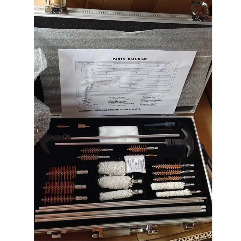 多规格清洁刷套装工具多功能管刷清洁通条刷铝杆铜刷棉刷铝合金箱图片