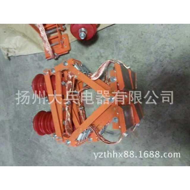 高压侧压式钢体集电器1600A