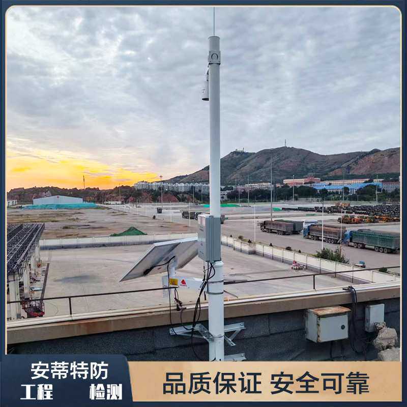 炼油厂雷电预警智能防雷系统红绿黄三级预警4G信号传送20公里范围