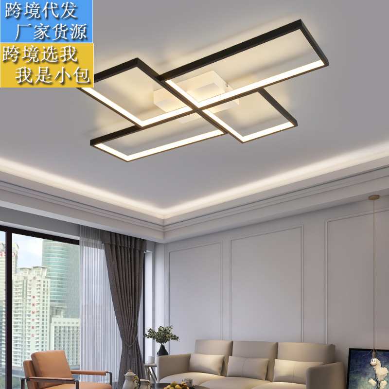 客厅灯小包新款 现代简约大气LED吸顶灯创意个性家用设计师