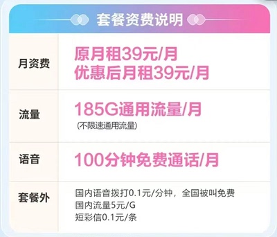 中国联通流量卡电话卡纯流量卡上网卡全国通用无线流量手机卡标品