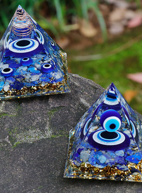 恶魔之眼Evileye金字塔摆件