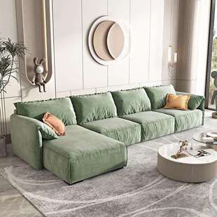 大象耳朵沙发意式极简baxter布艺沙发客厅小户型网红科技布沙发