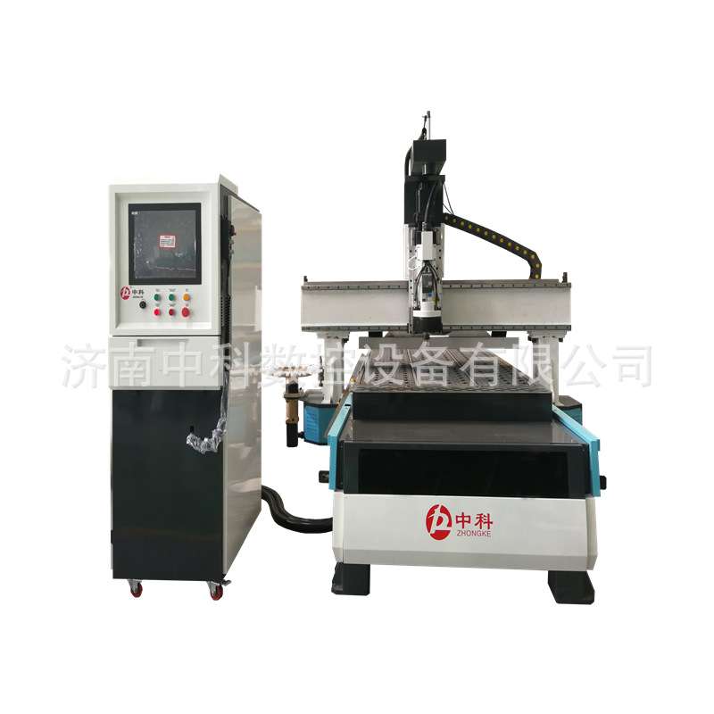 四工序开料机柜体门板新代一体开料打孔拉槽雕刻板式家具下料机