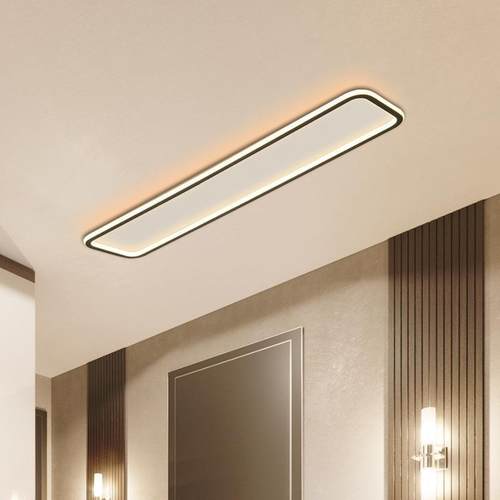 led吸顶灯现代简约长条过道阳台灯走廊玄关楼道北欧卧室灯具