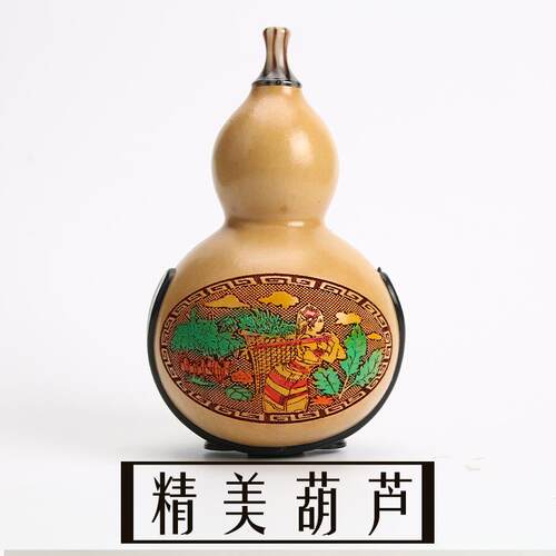 葫芦丝c调小学生乐器防摔楠竹专业演奏型降b调初学者9孔葫芦丝