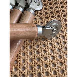 老藤师傅藤网藤编柜门制作工具辅料配件压轮压条加固底布撑网