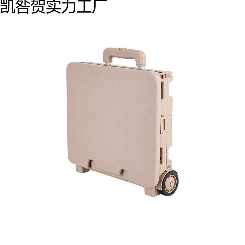 买菜小拉车超市购物小推车折叠款网红家用拿取快递手推车摆摊神器