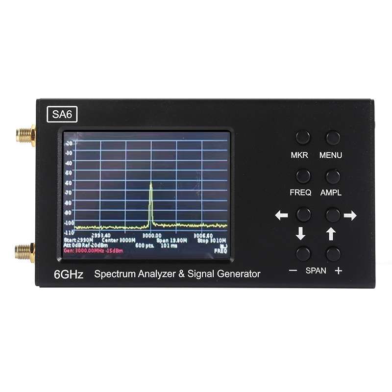 SA6频谱分析仪6GHZ Wi-Fi 2G 4G CDMA GSM北斗 SA6信号发生器