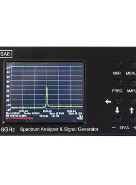 SA6频谱分析仪6GHZ Wi-Fi 2G 4G CDMA GSM北斗 SA6信号发生器