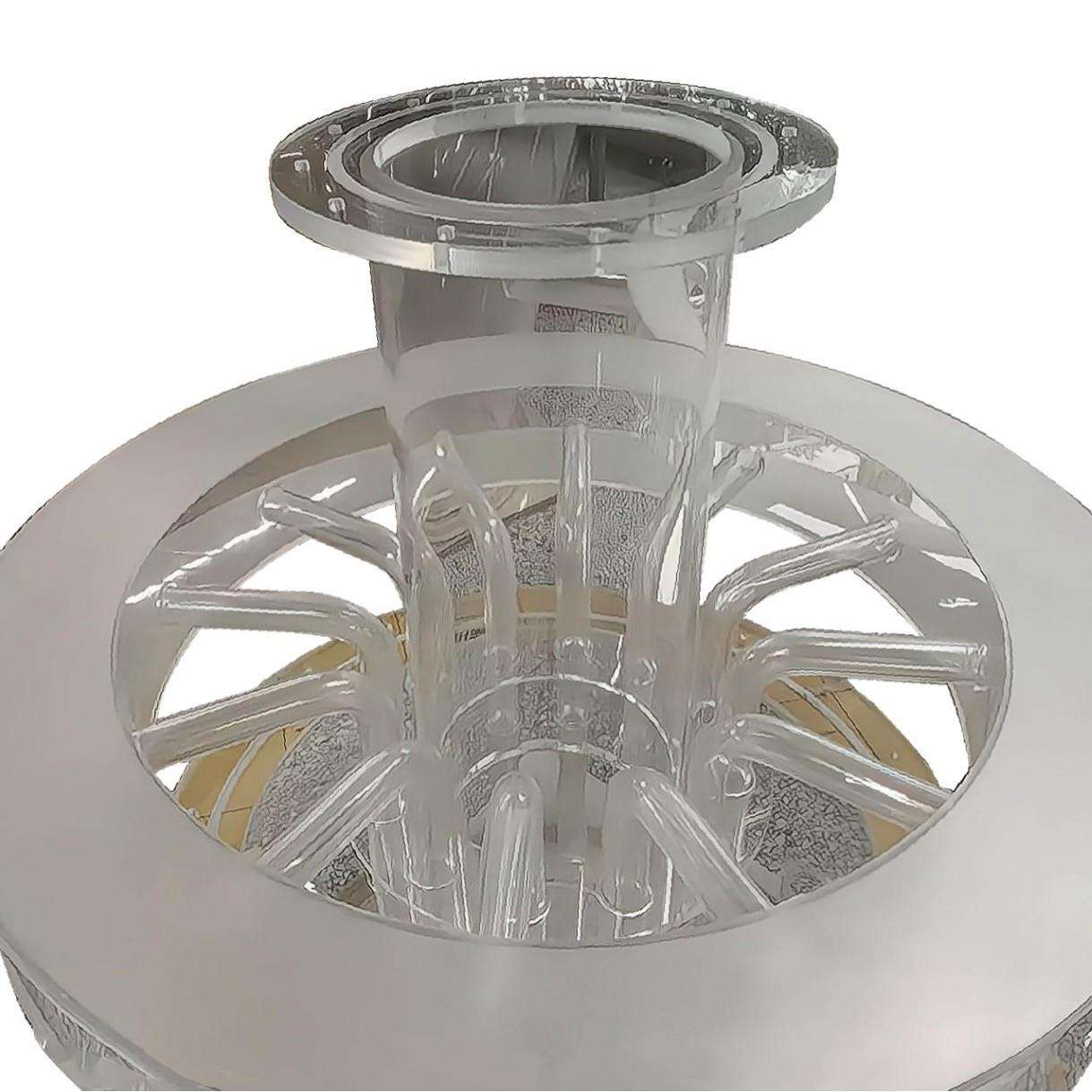 亚克力实验仪器 圆管设备 有机玻璃试验大型设备 透明弯管仪器