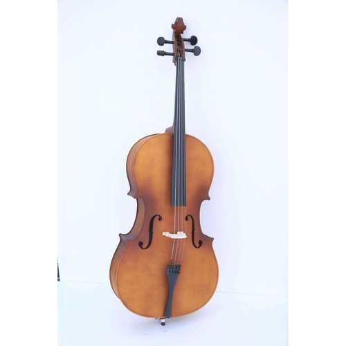 练习用大提琴学生练习琴手工实木大提琴亚光普及大提琴椴木材质