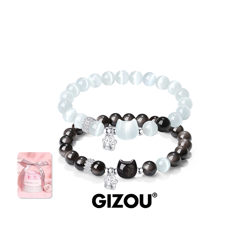 官方正品萌喵贴贴情侣手串轻奢高级感百搭男女款潮手链情人节礼物