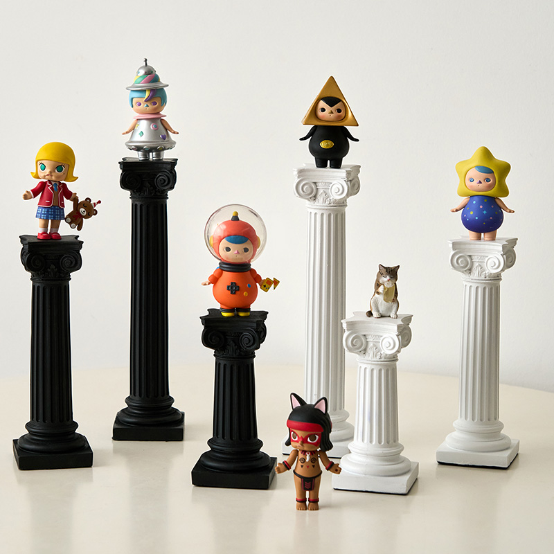 高级感罗马柱摆件摄影道具装饰