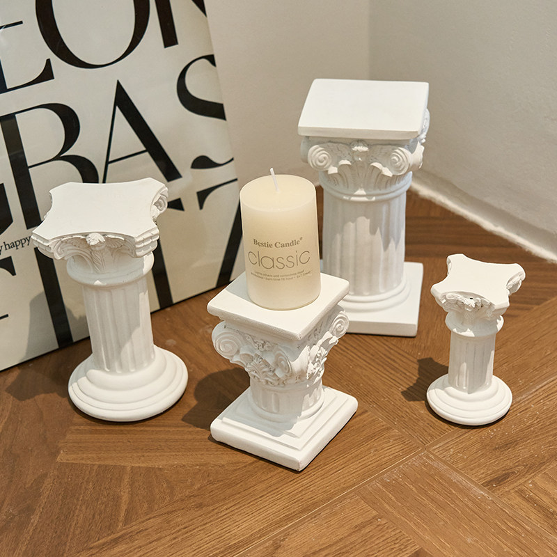 迷你罗马柱北欧简约复古立体树脂石膏房间酒柜装饰品摆件拍照道具,家居饰品,装饰摆件,淘宝优惠券,粉丝福利购,淘宝优惠卷