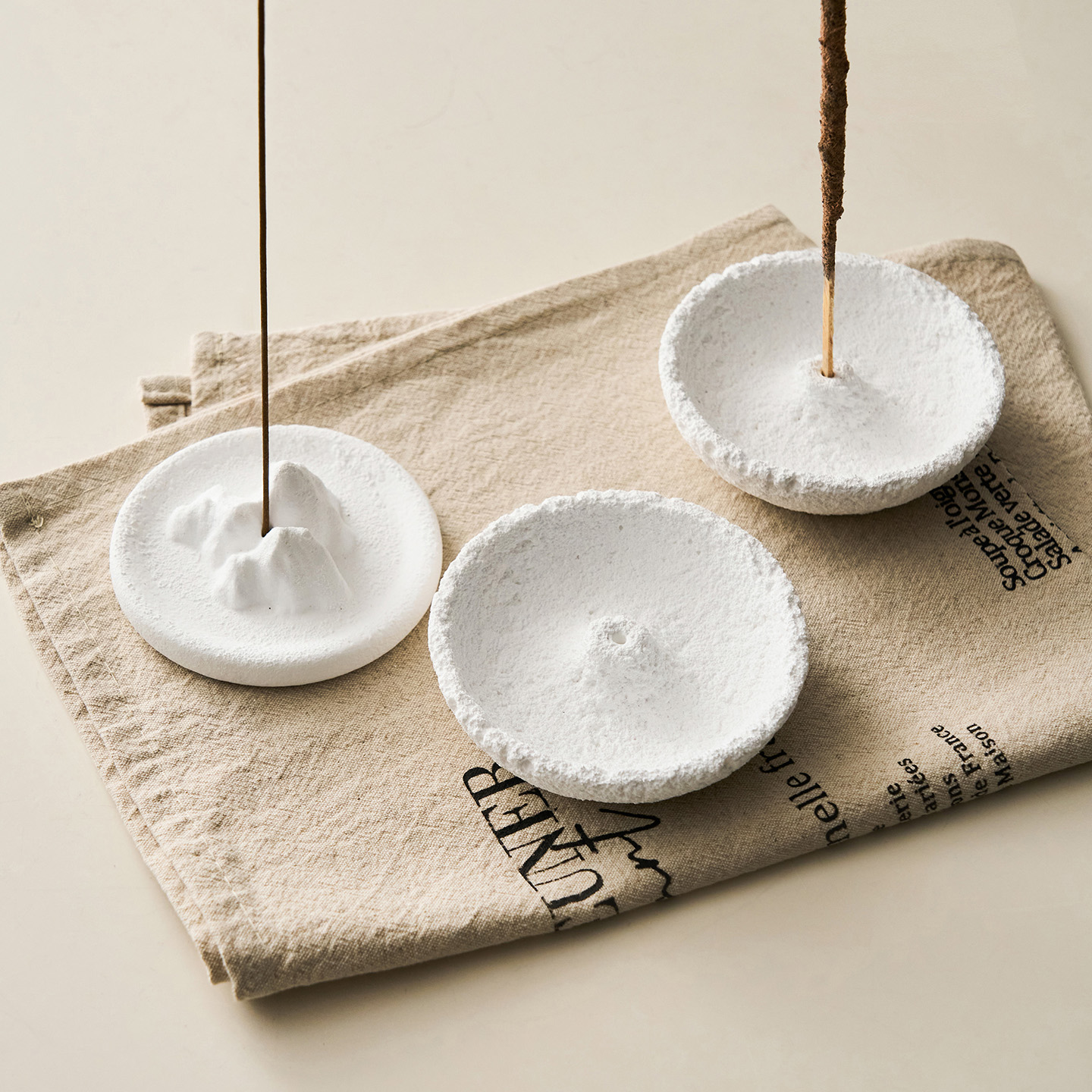 小众高级感香插底座线香托盘