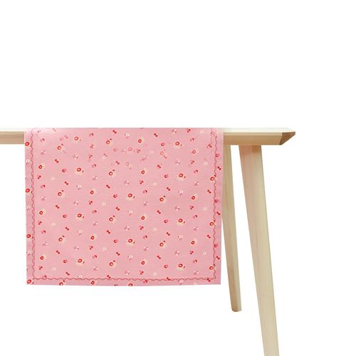 茶几巾美式田园碎花桌旗餐桌电视柜客厅茶几巾长条巾盖巾家用书桌