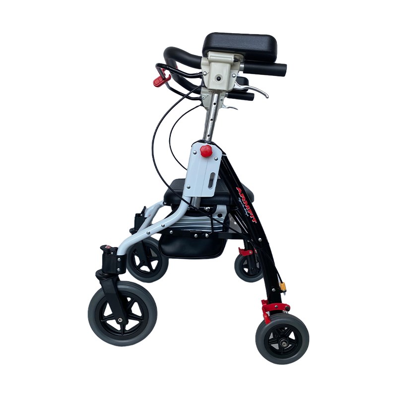 老人助行器行走代步可坐辅助行走器残疾人专用折叠轻便走路手推车