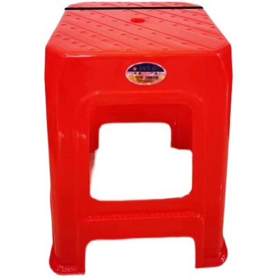 加厚塑料凳子餐厅简约高凳子板凳朔料熟料方椅子家用经济型胶登子