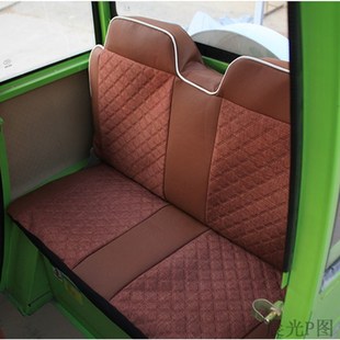 电动三轮四轮篷车电瓶q车代步车新能源电动车坐座垫座套定制做通