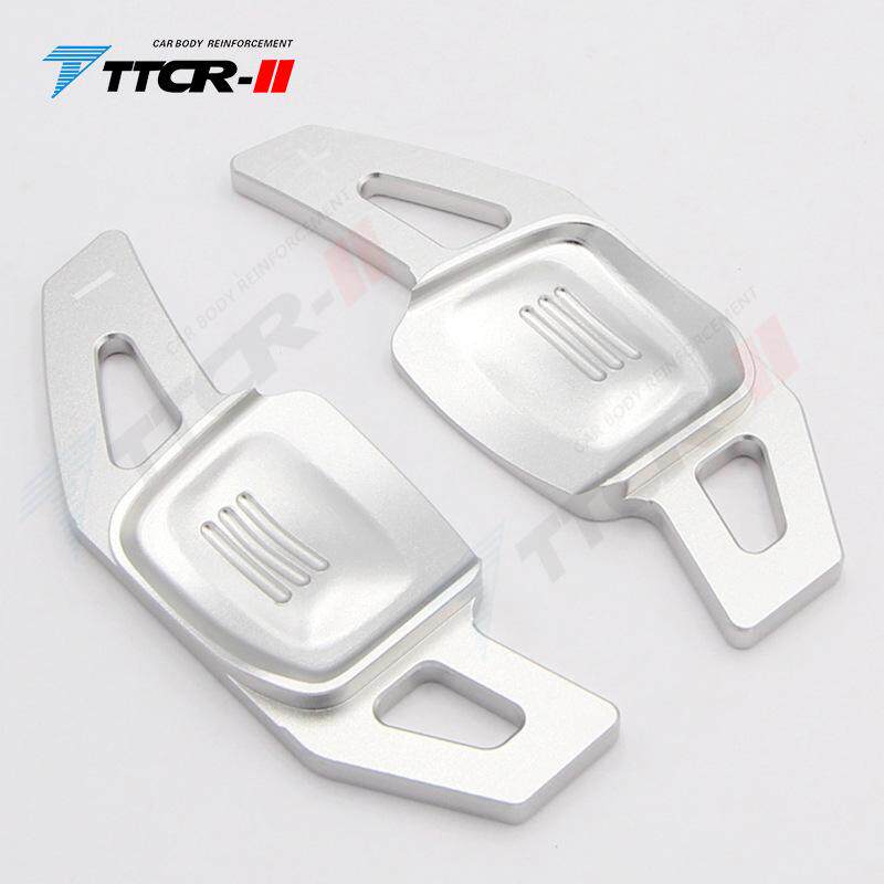 适用l改装18/21新大众高尔夫8mk7途观途M昂cc短款铝合金换挡拨片