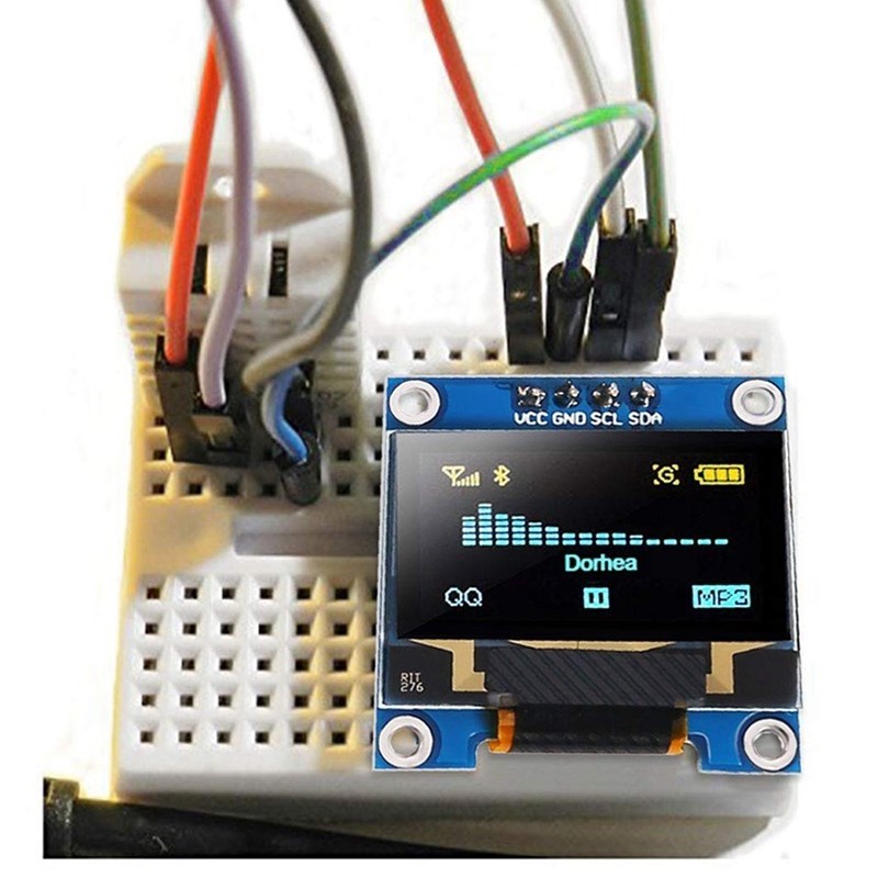 JABS 6PCS 0.96 inch OLED Display Module 12864S 128X64 Pixel