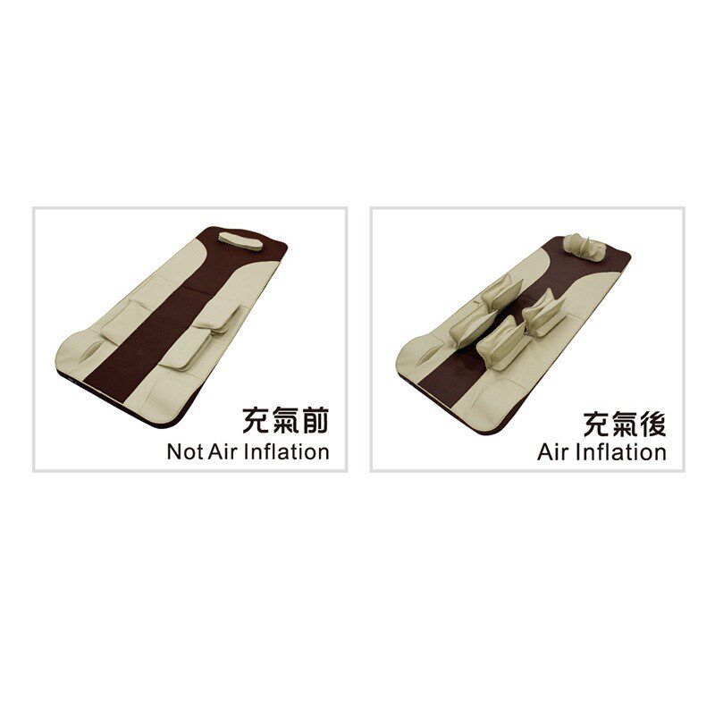热销保健电器定时加热气压式按摩床垫电动L按摩垫全身按摩靠垫按