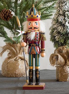 FEO30cm胡桃夹子木偶士居兵aka创意z家酒吧装k饰品宴会摆件闺蜜礼