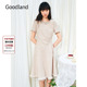 法式 香风收腰连衣裙 2025春季 新款 售完不补 Goodland美地女装