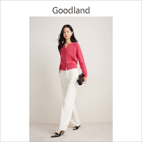 goodland绵羊毛针织开衫