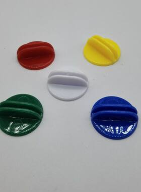 25MM塑料底座圆形2MM宽卡座纸牌夹桌游玩具配件立牌夹全新料名片