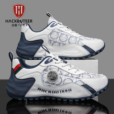 火枪手秋季透气网面休闲运动鞋