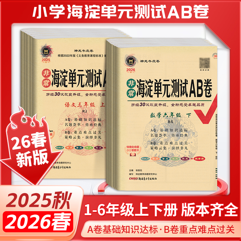 小学非常海淀单元测试AB卷
